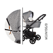 Детская универсальная коляска BABY MERC MOSCA  2 в 1